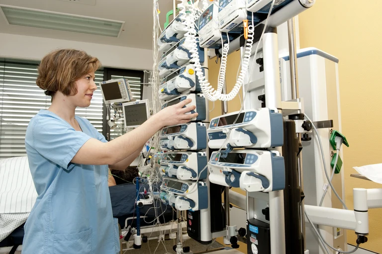 Auf der Intensivstation: