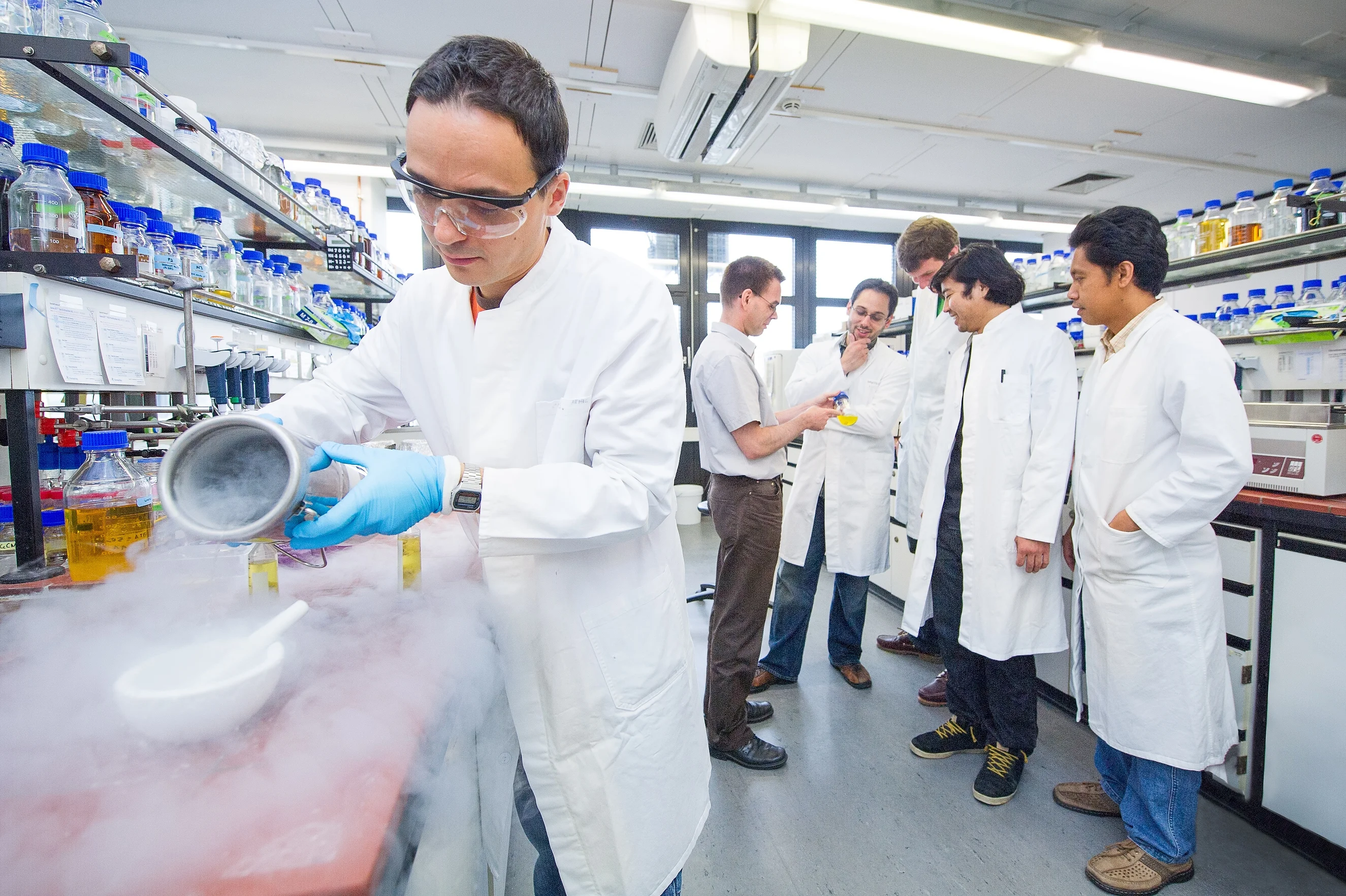 Entdeckten ungewöhnliche Bakterien-Werkzeuge: