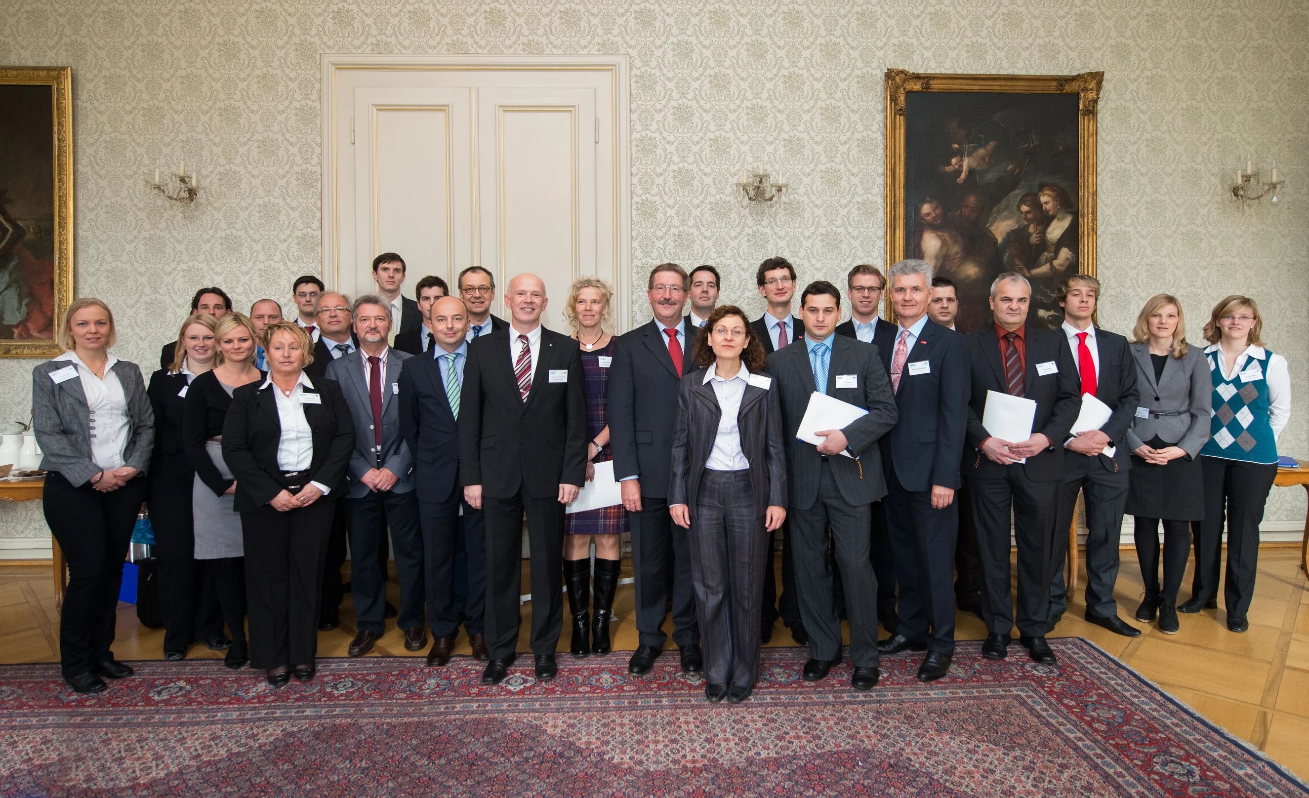 Feierliche Übergabe