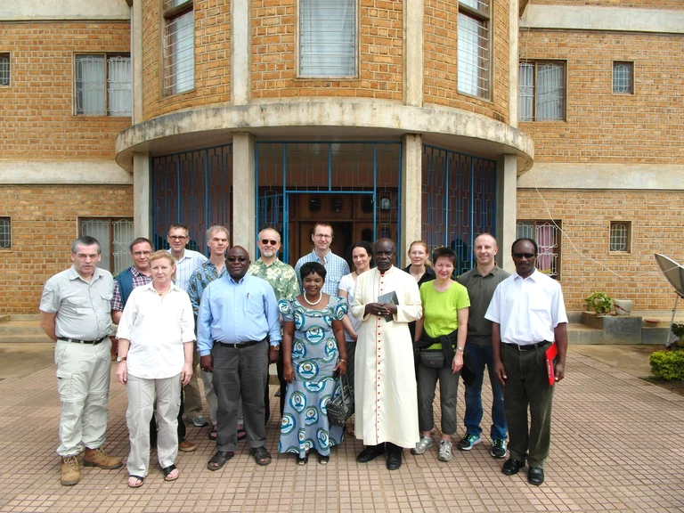 Treffen mit lokalen Honoratioren: