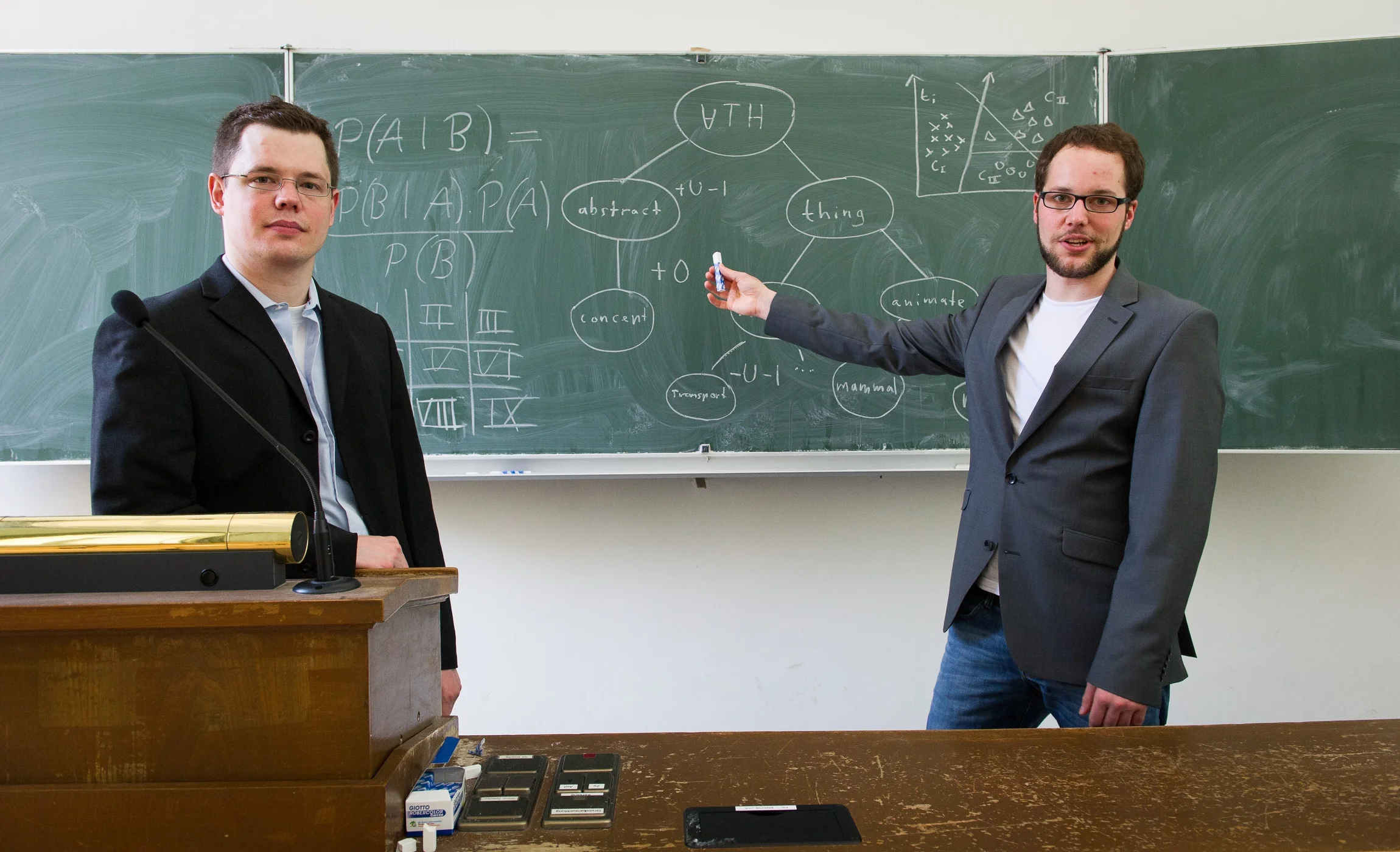 Erhalten ein EXIST-Gründerstipendium: