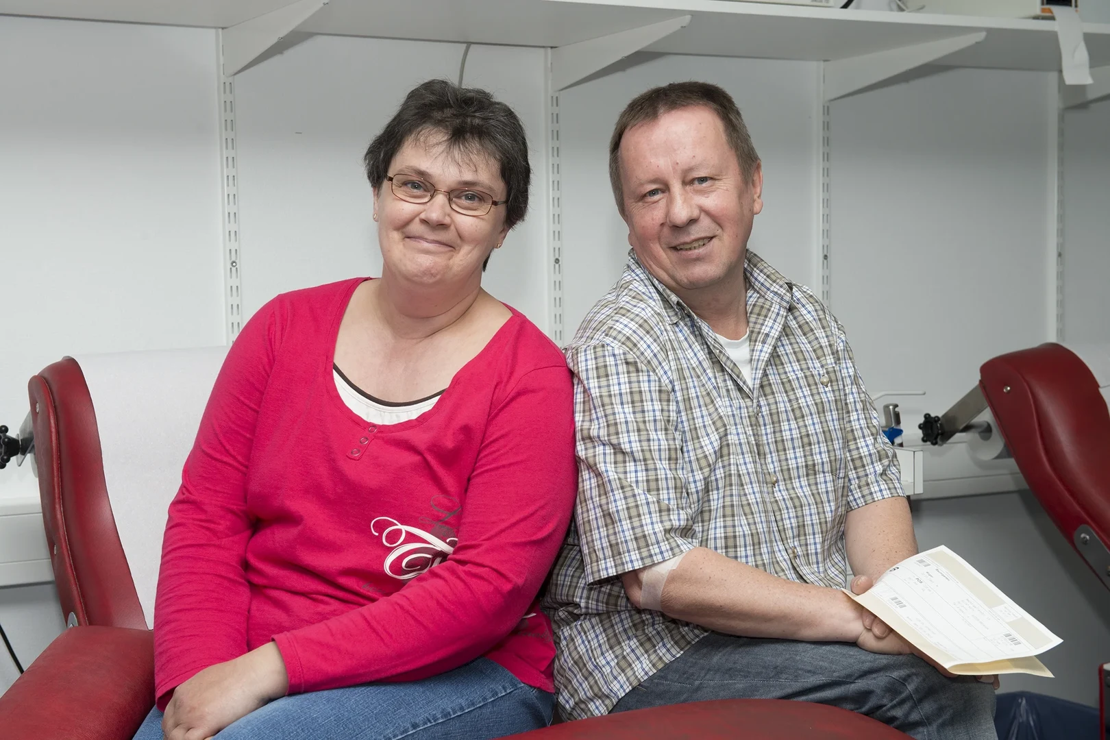 Haben gemeinsam 80 Liter Blut gespendet: