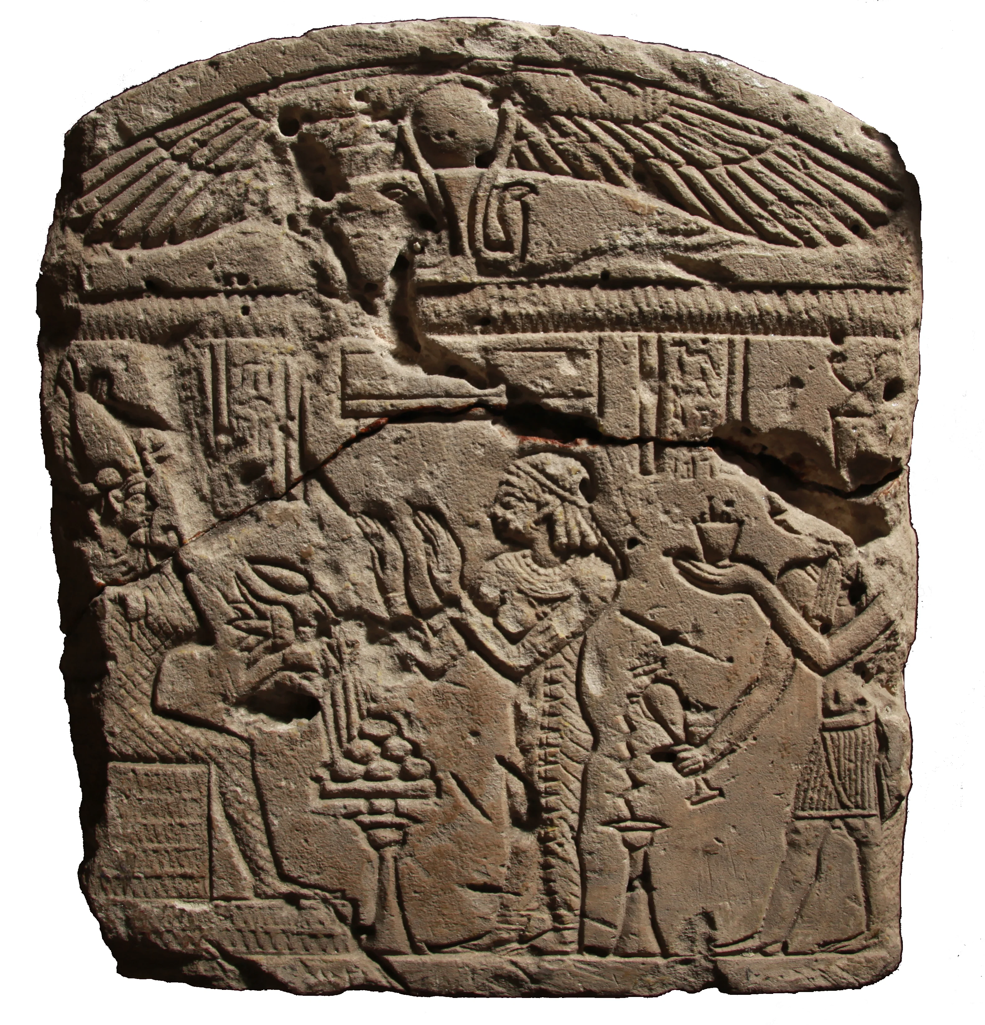 Griechisches & Ägyptisches auf einer Stele