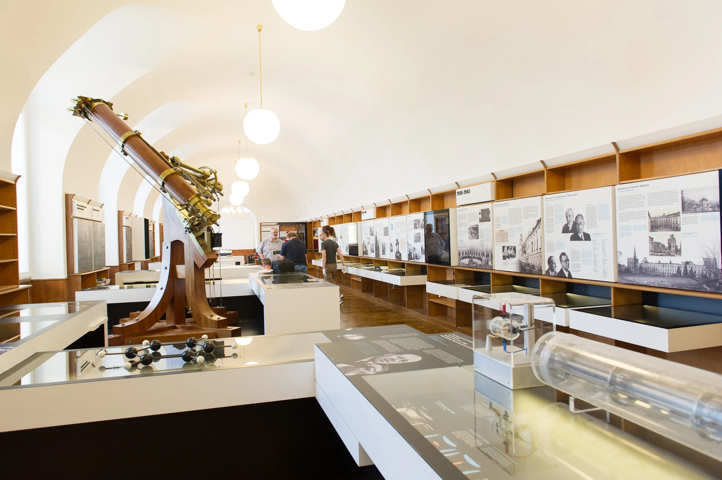 Bereit für die Besucher: