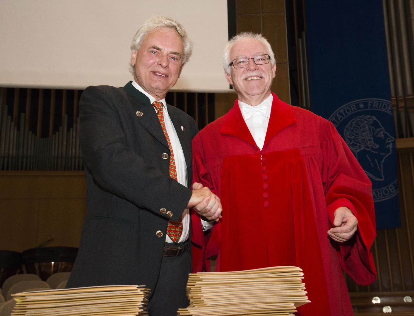 Verleihung der Ehrendoktorwürde: