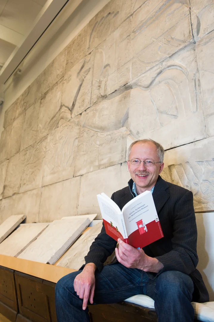 Mit seinem Buch über den Humor der Altägypter: