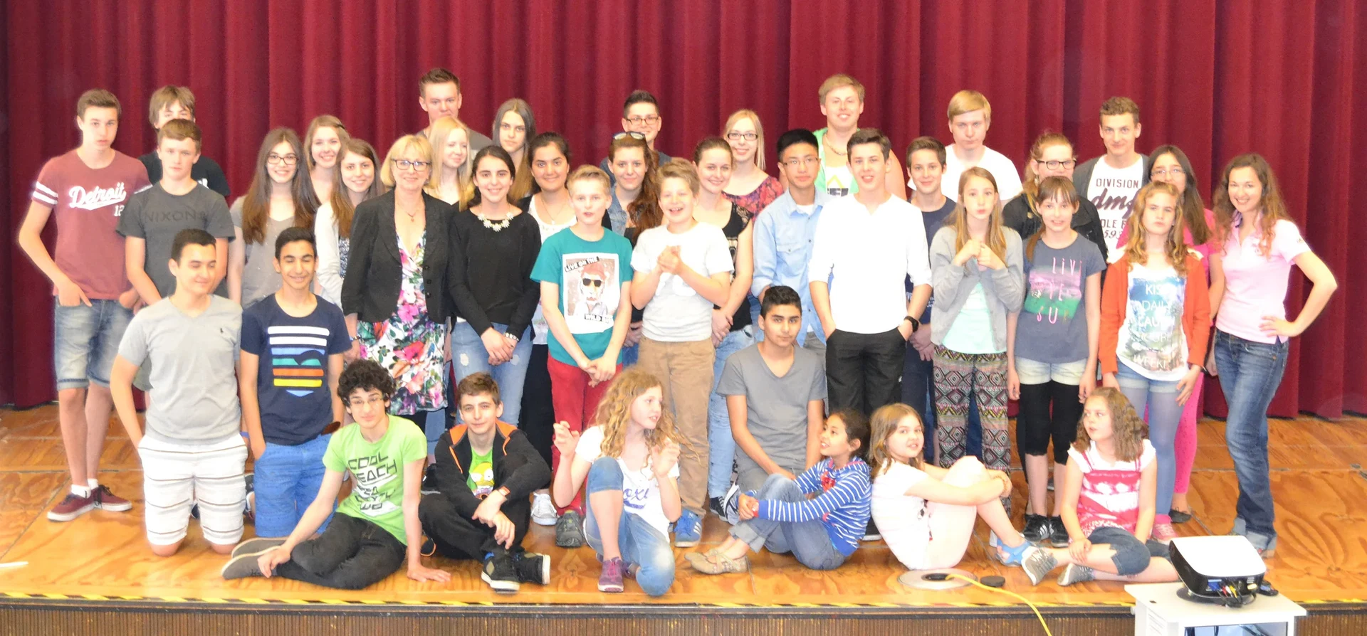 Nehmen am Funkkontakt zur ISS teil: