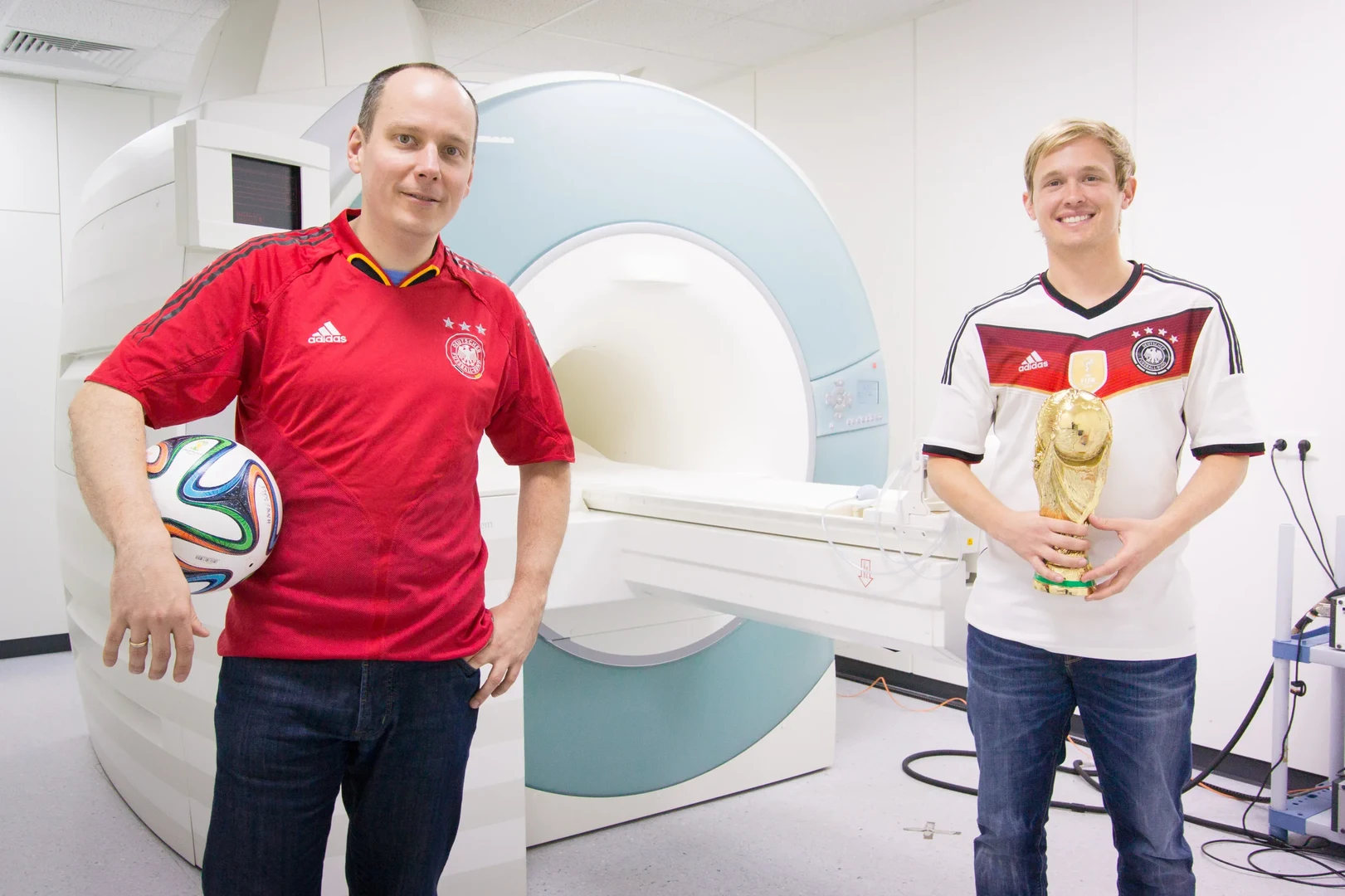 Am Magnetresonanztomografen: