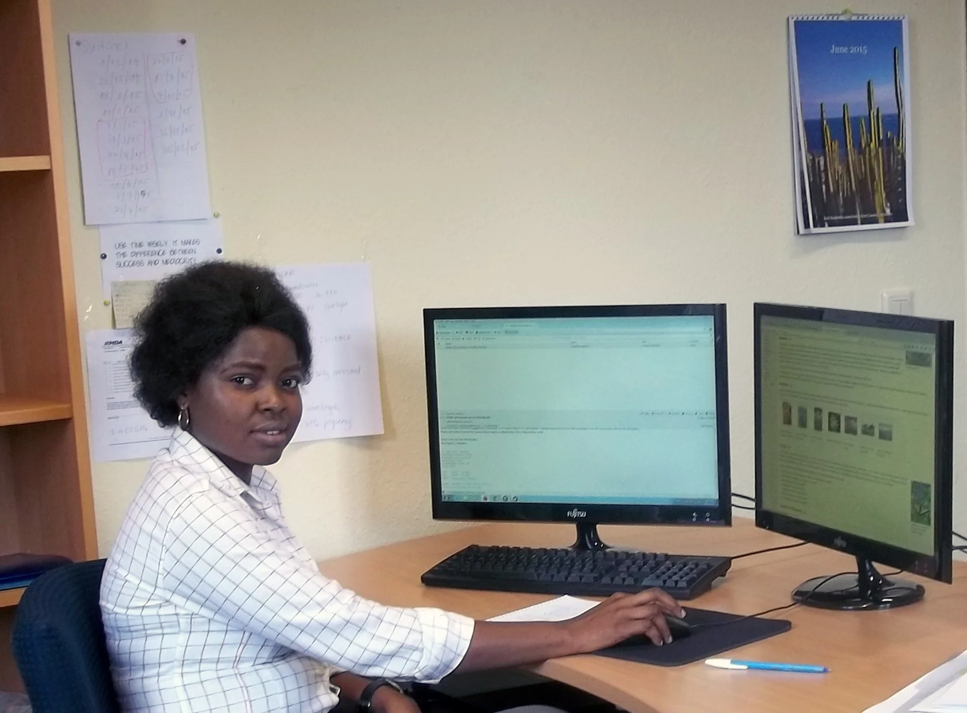 Die Nigerianerin Agatha O. Akpeokhai