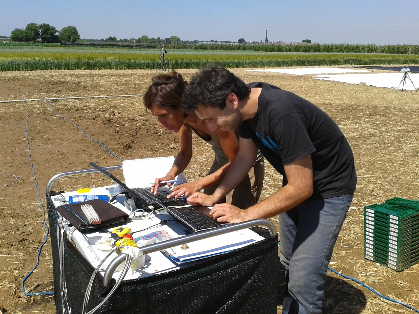 Dr. Cinzia Panigada von der Universität Mailand Bicocca