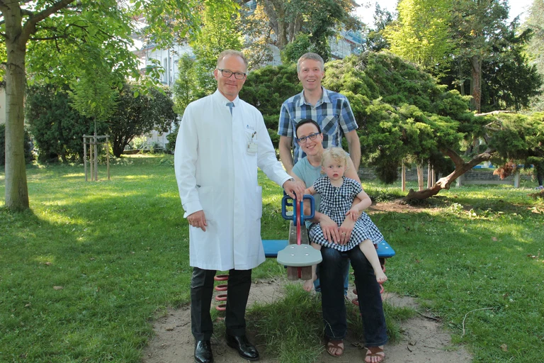 Besuch in der Bonner Universitäts-Kinderklinik: