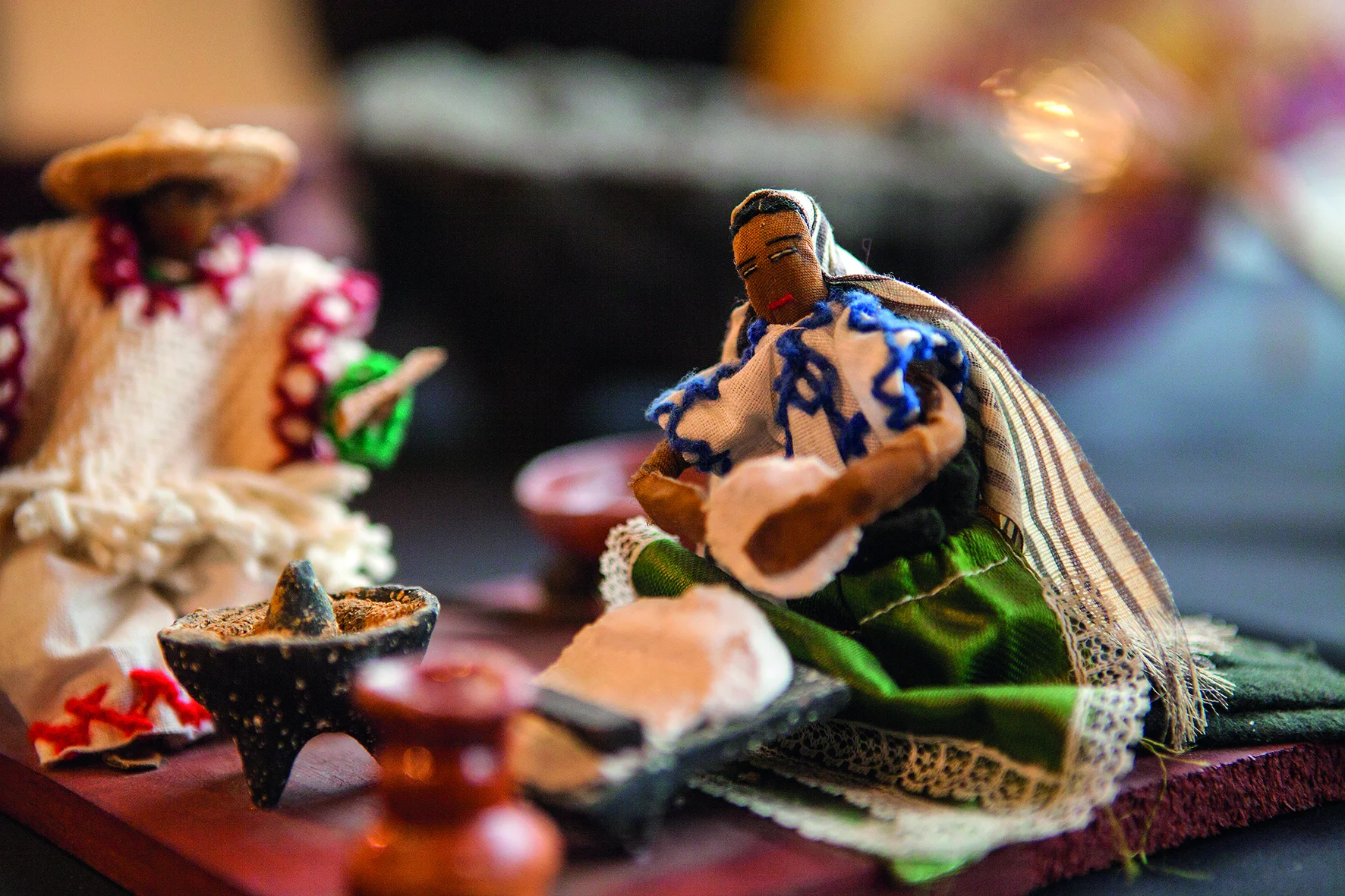 Miniatur einer Küchenszene