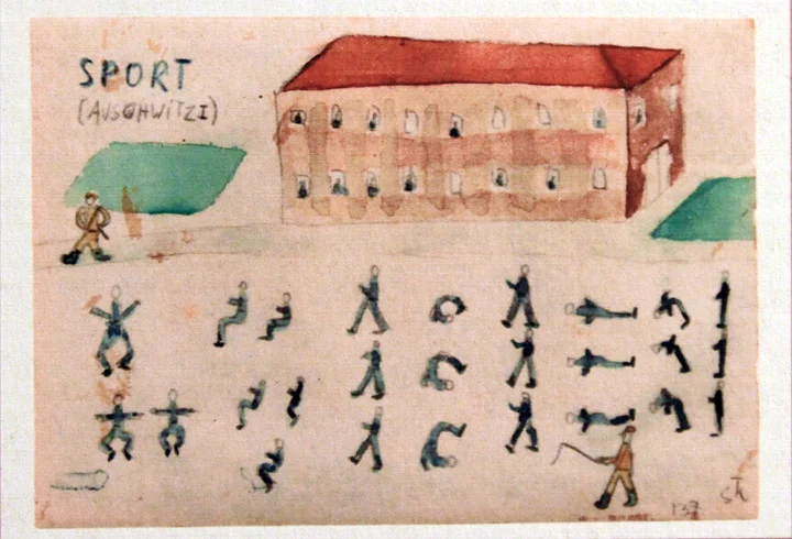 Sport im Konzentrationslager Ausschwitz (1945):
