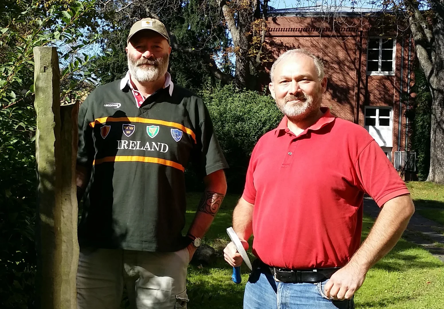 Prof. Dr. Tom McCann (links) und Dr. Mario Valdivia Manchego