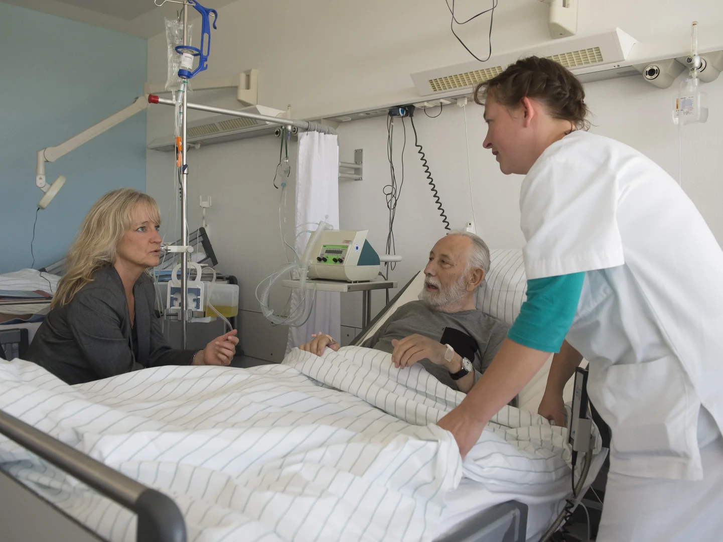 Pflegekurs am Krankenbett: