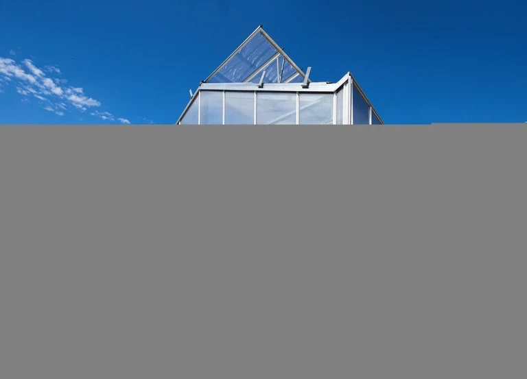 Das neue Forschungsgewächshaus