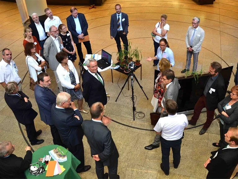 Im nordrhein-westfälischen Landtag: