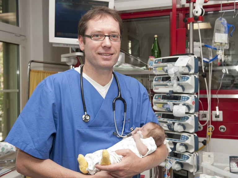 Auf der Intensiv-Station für Neugeborene: