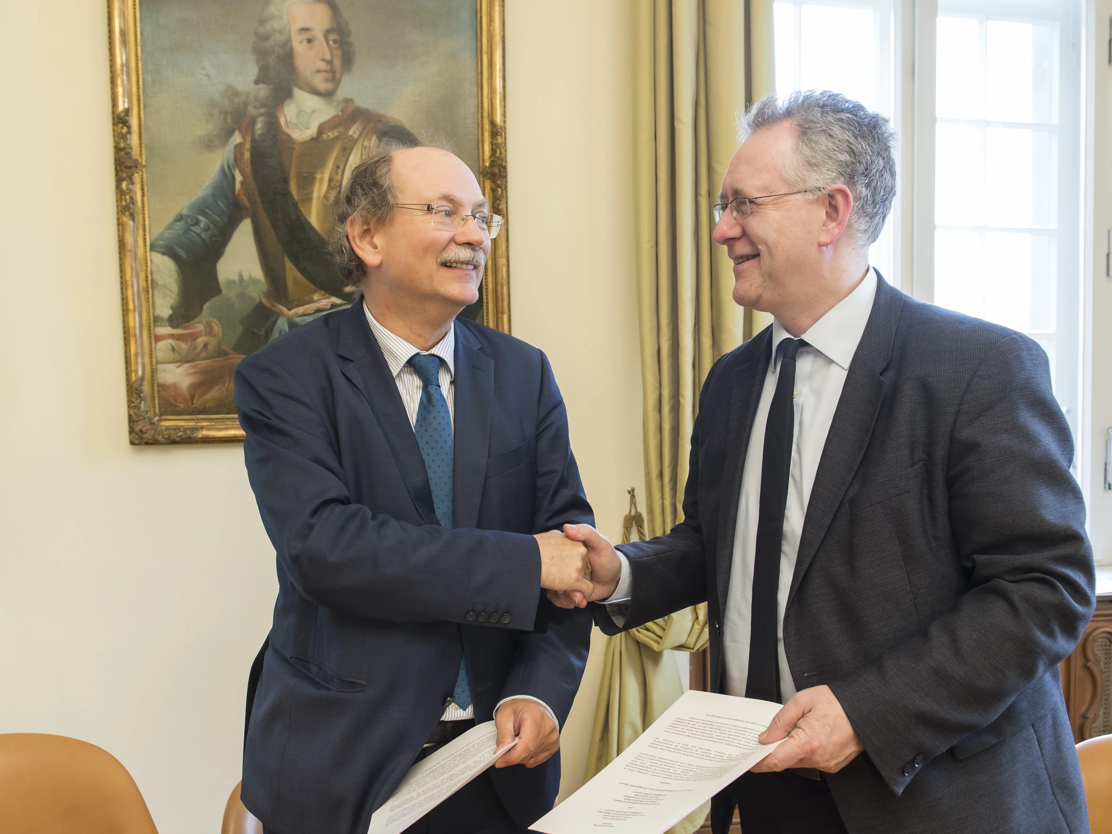 Vertragsunterzeichnung