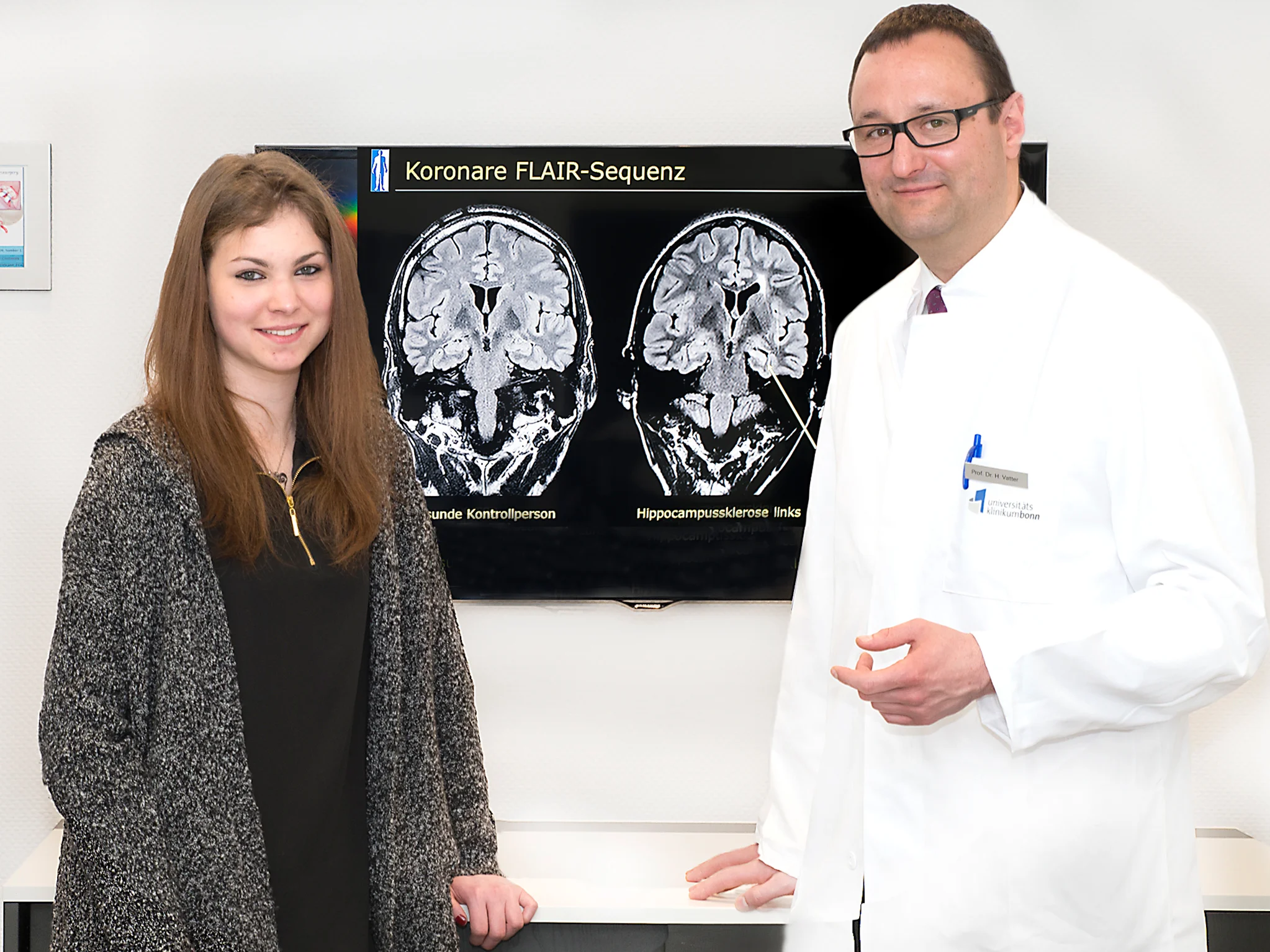 Erfolgreicher epilepsiechirurgischer Eingriff am Gehirn: