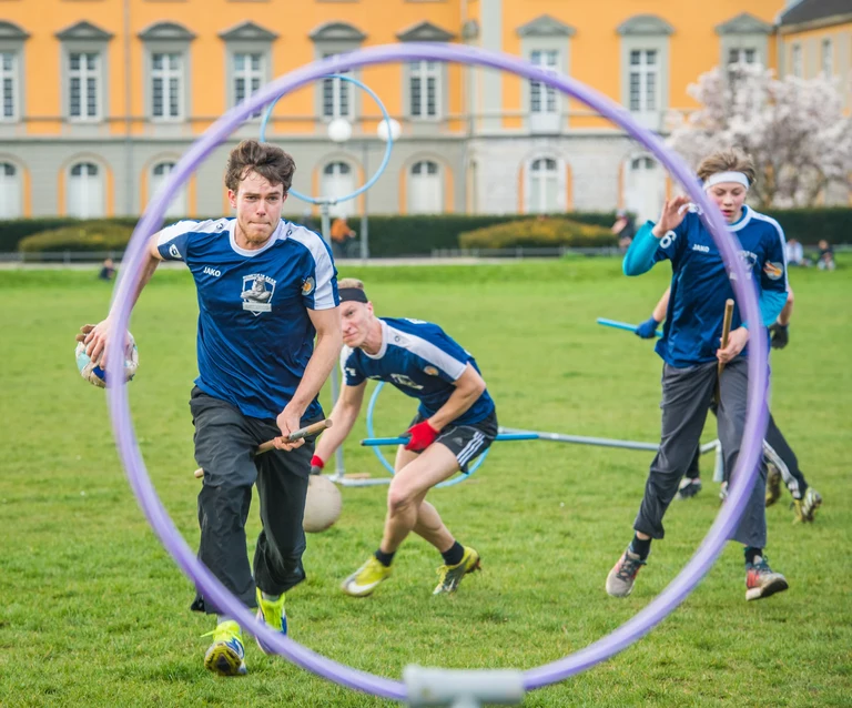 Quidditch im Hofgarten
