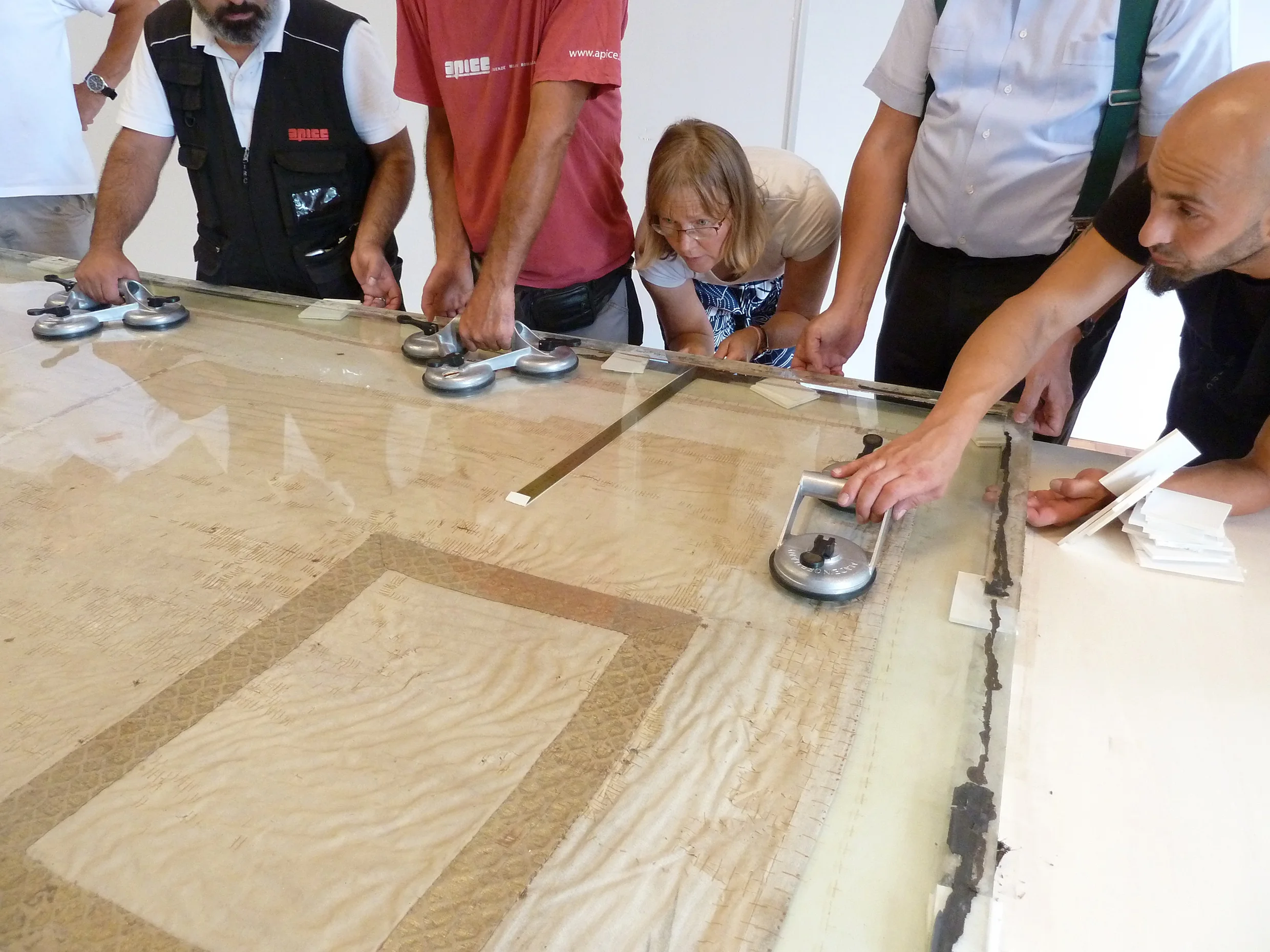 Die Restauratorin Ulrike Reichert