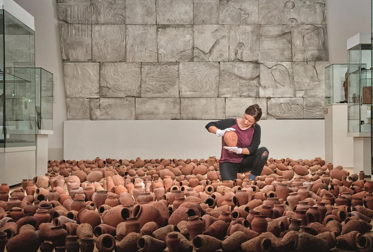 Grabbeigaben aus dem alten Ägypten: