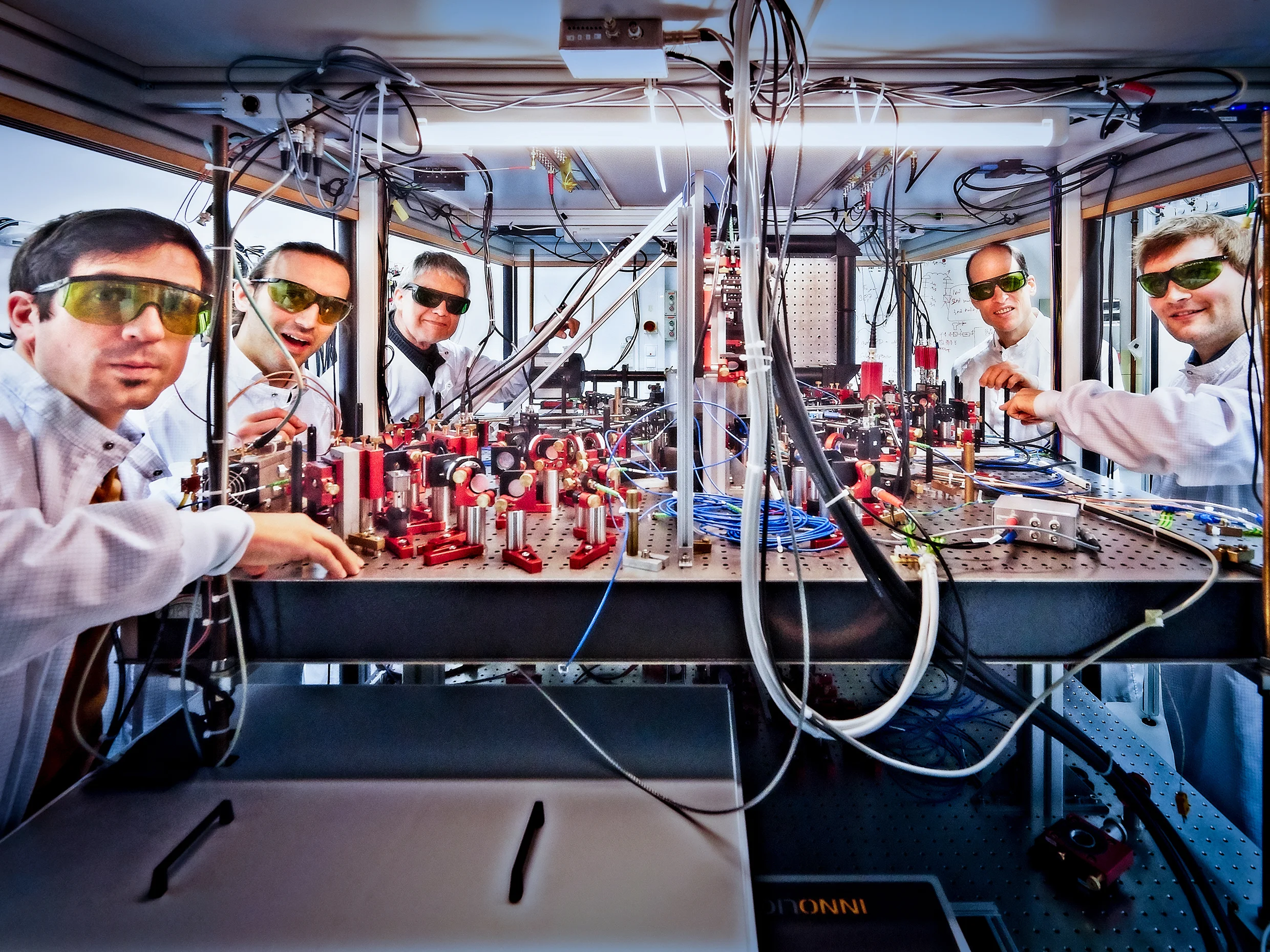 Das Team (von links):