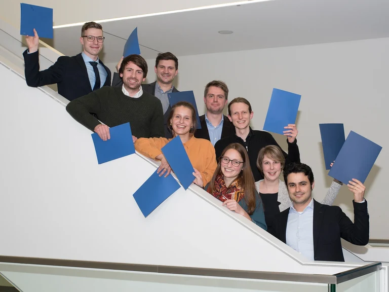 Preisträger des BONFOR-Symposiums 2018 (von links):