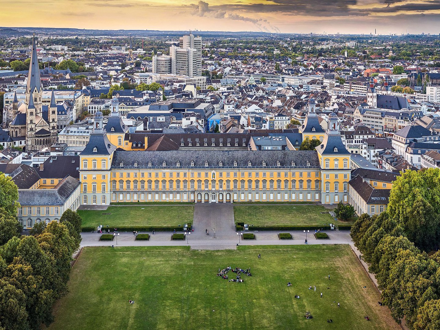 Luftbild Uni Bonn