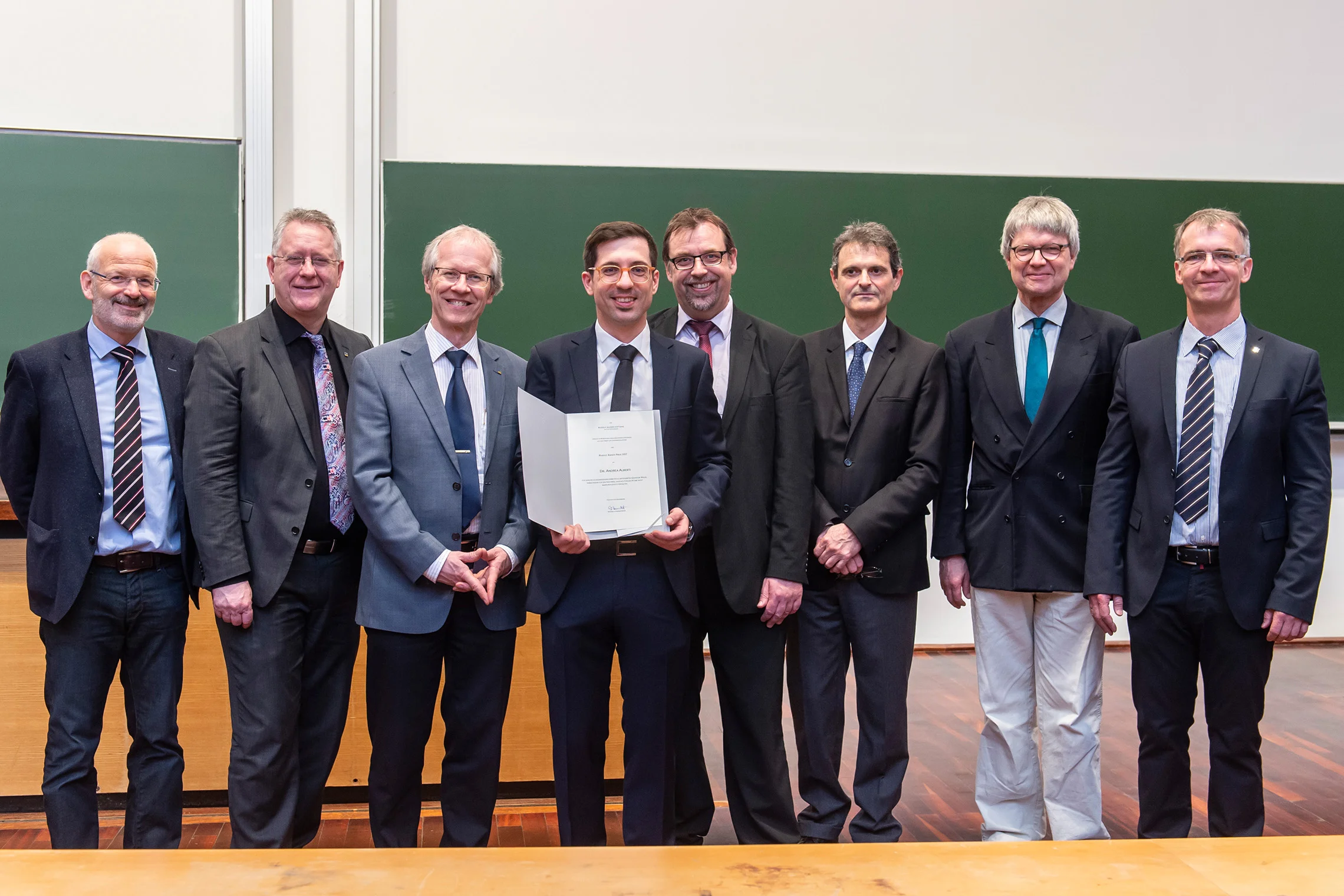 Festveranstaltung (von links):