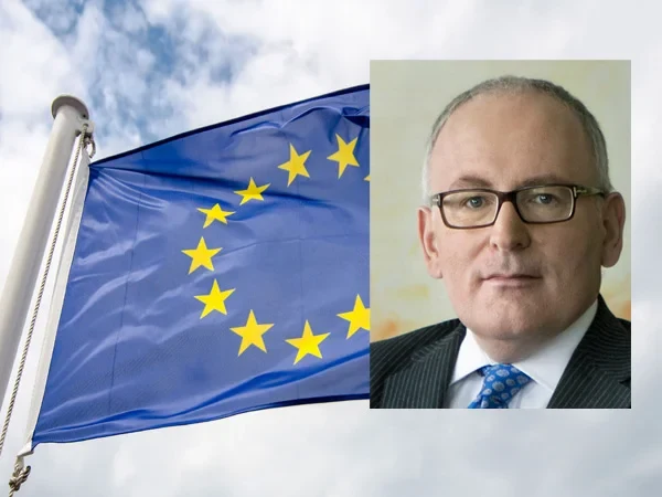 Frans Timmermans spricht in der Uni Bonn