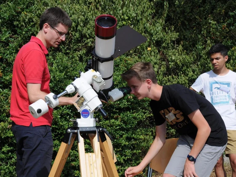 Bei der Schülerakademie Physik/Astronomie