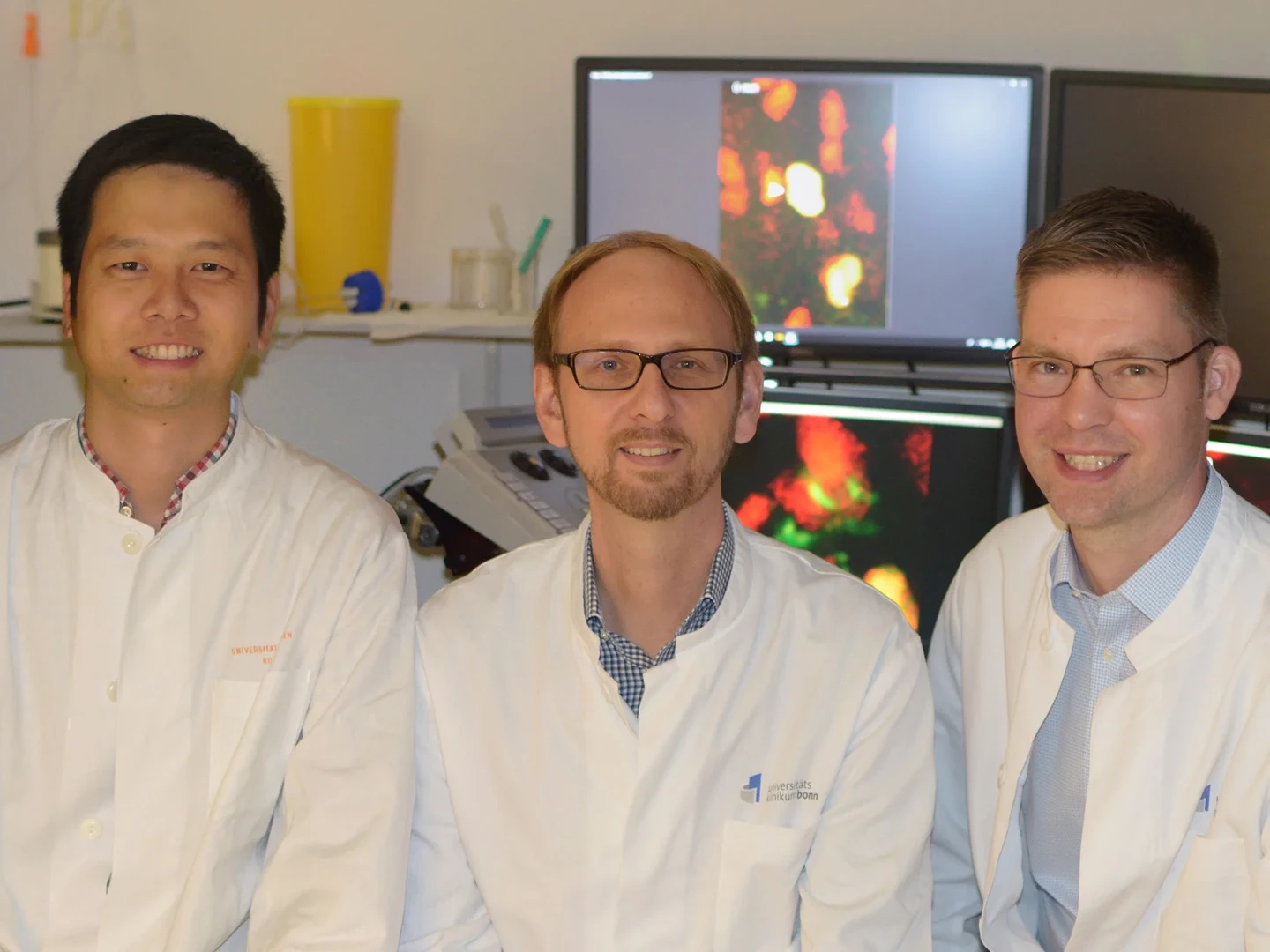 Dr. Kenichi Kimura, Dr. Michael Hesse und Dr. Michael Döngi