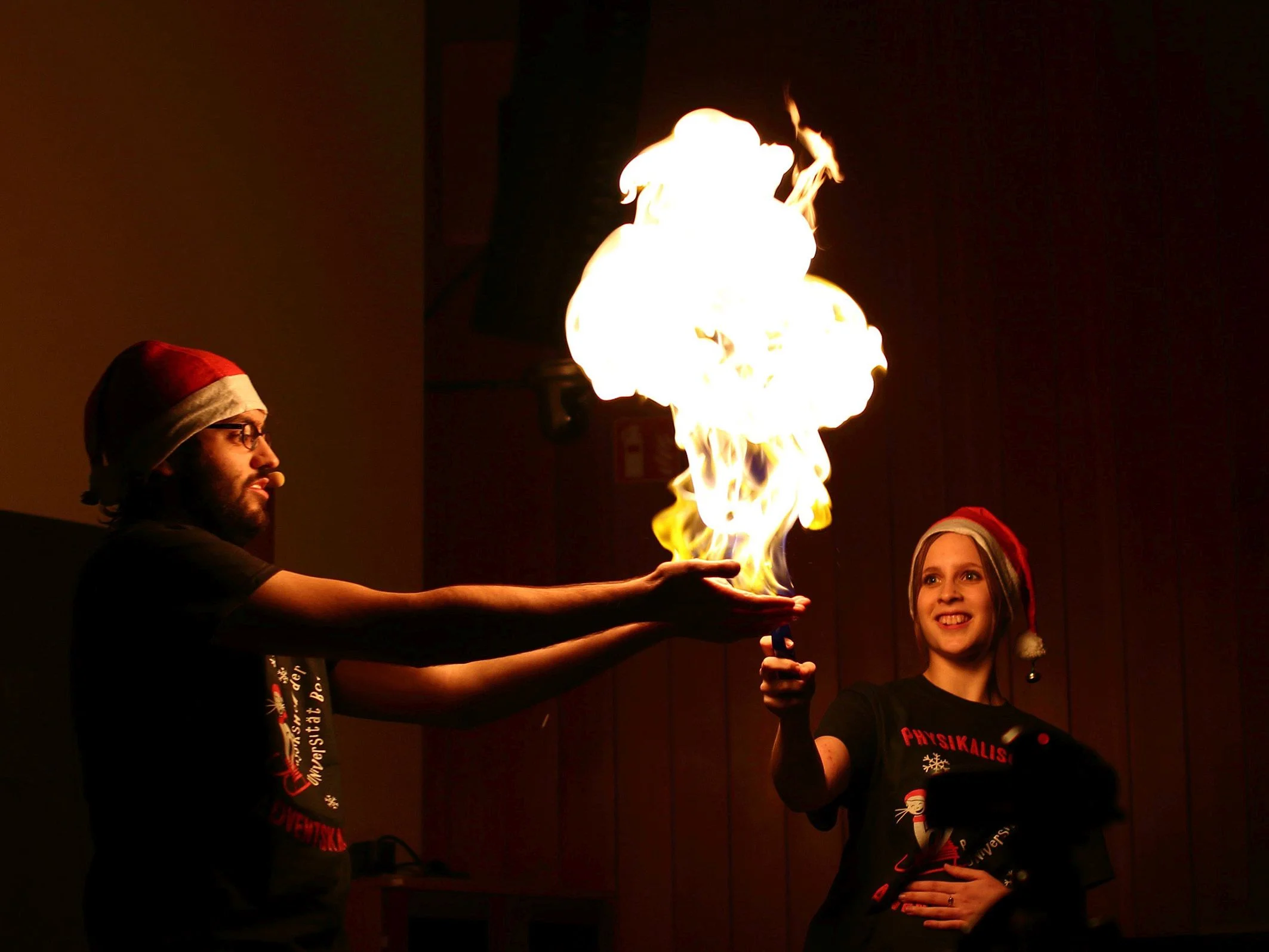 Brennbare Seifenblasen