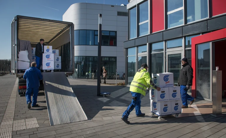 Einzug auf dem Campus Poppelsdorf