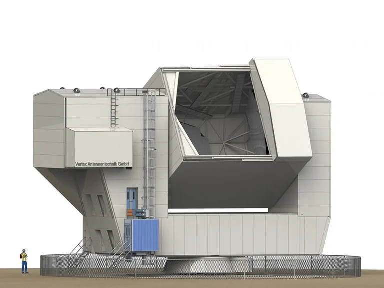 Abbildung des Cerro Chajnantor Atacama Telescopes