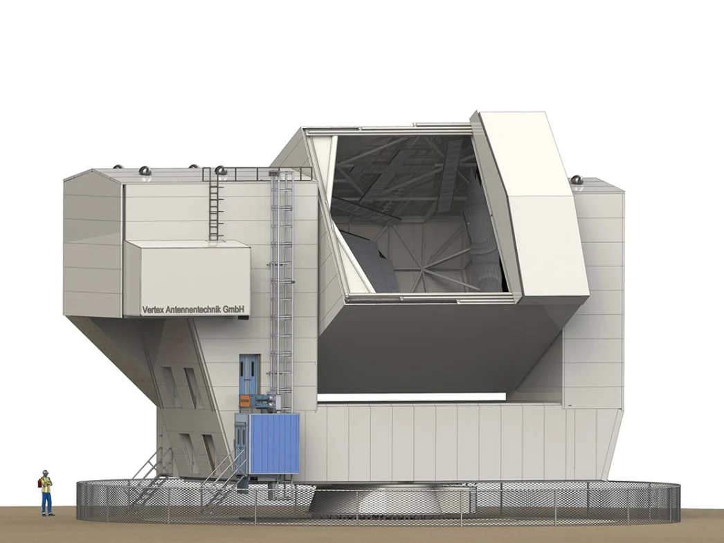 Abbildung des Cerro Chajnantor Atacama Telescopes