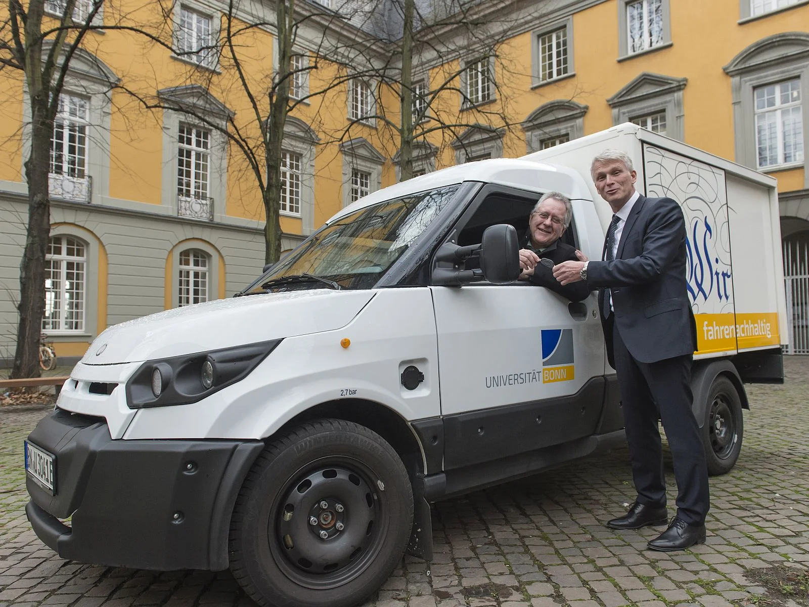 StreetScooter der Universität Bonn