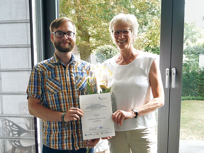 Zertifikatsübergabe