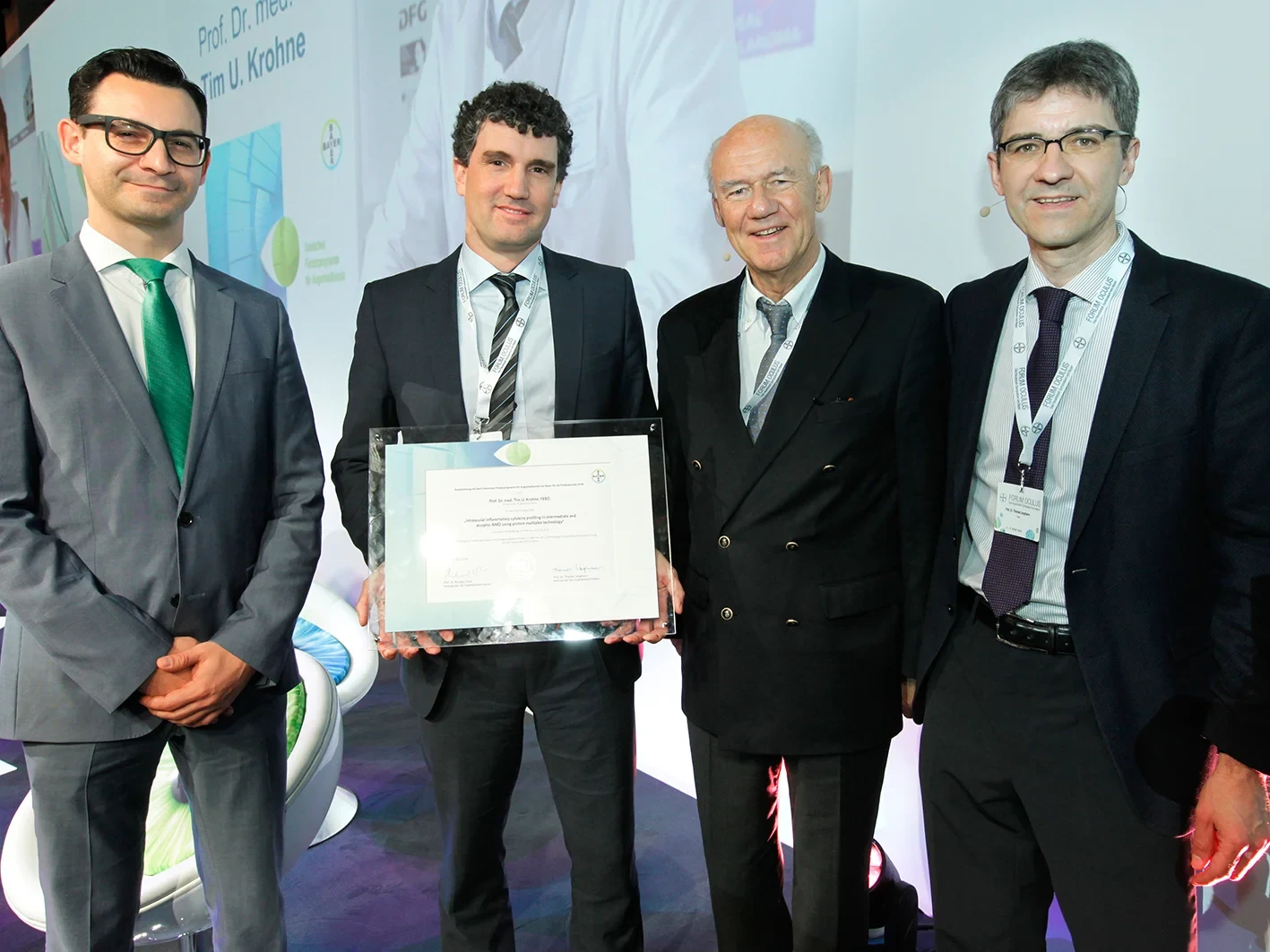 Preisverleihung (von links):