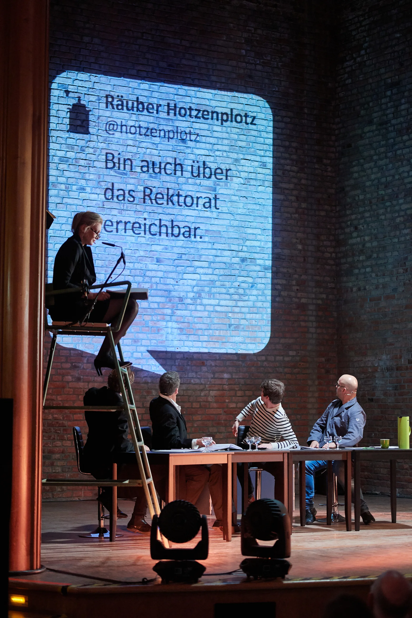 Szenische Lesung im Hörsaal I