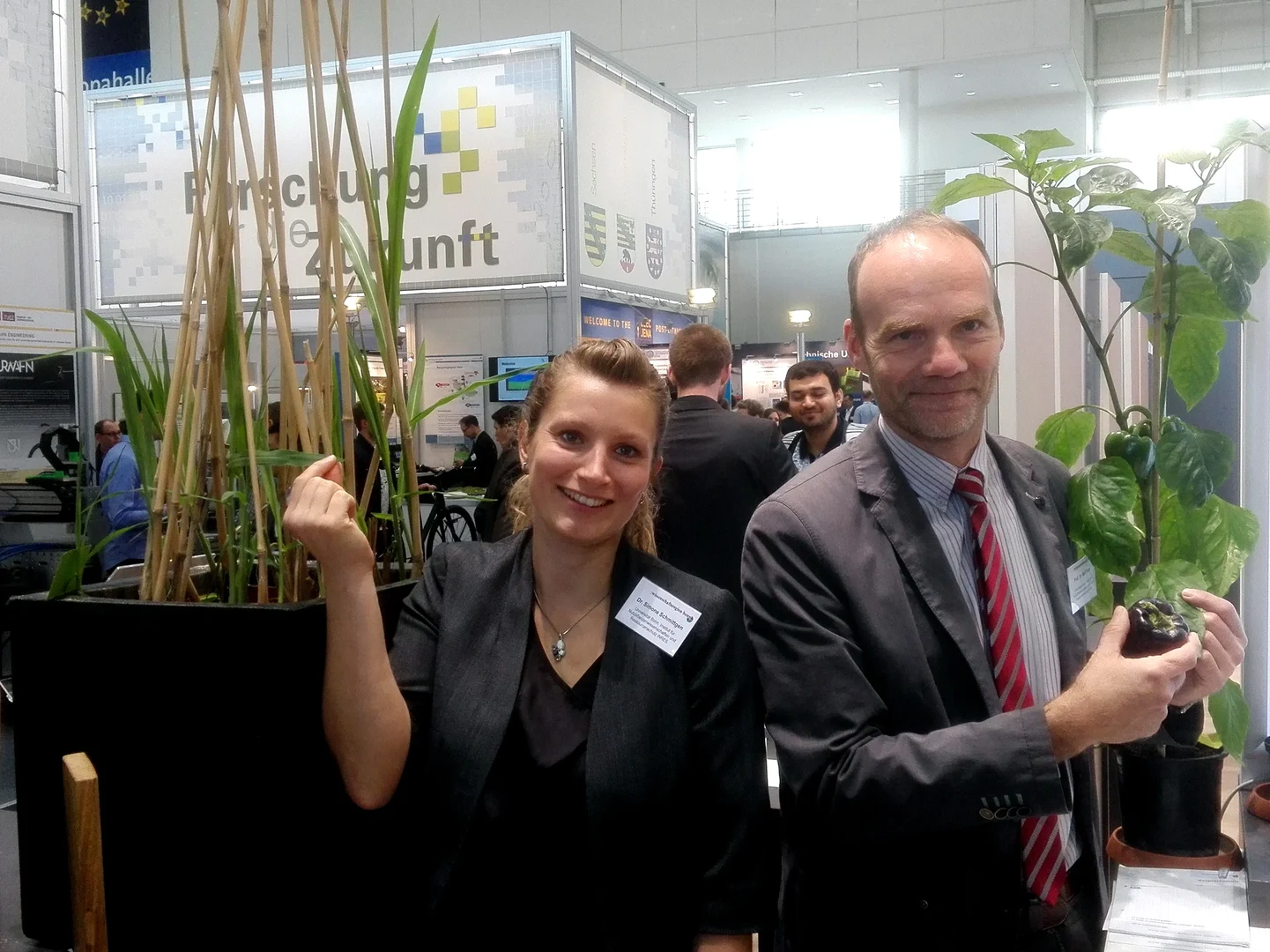 Auf der Hannover Messe: