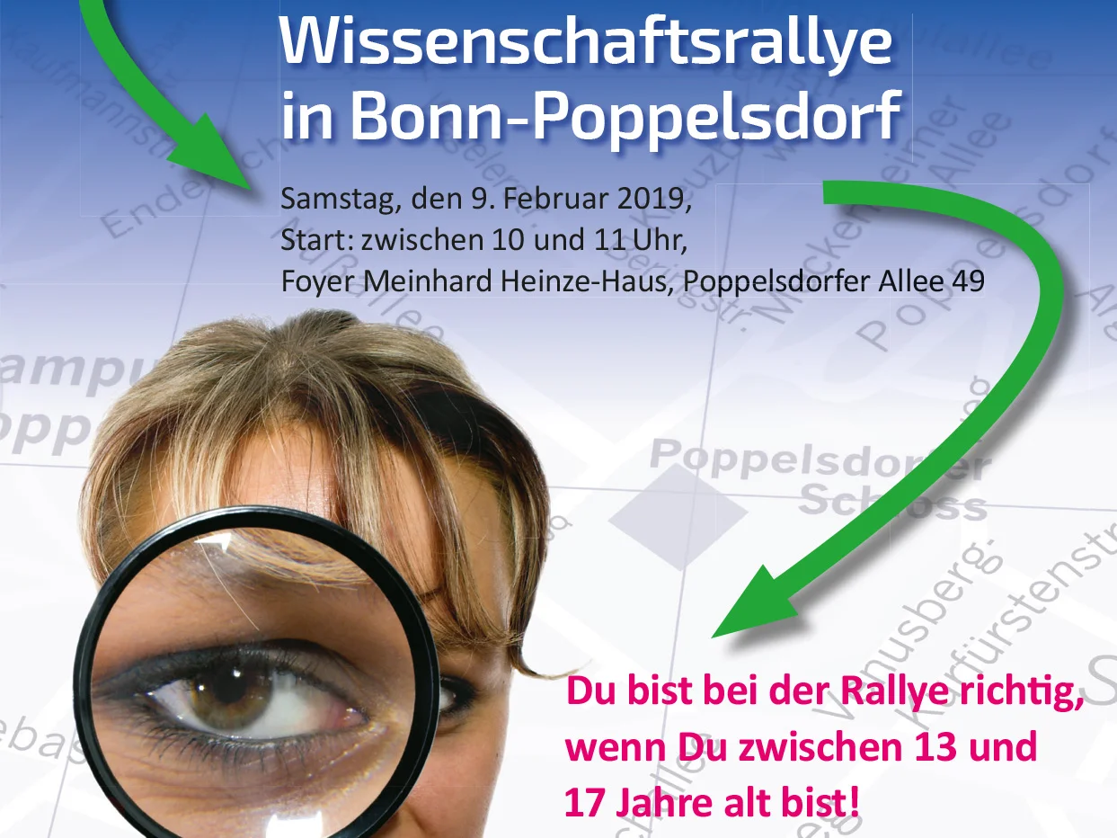Die Wissenschaftsrallye durch Poppelsdorf