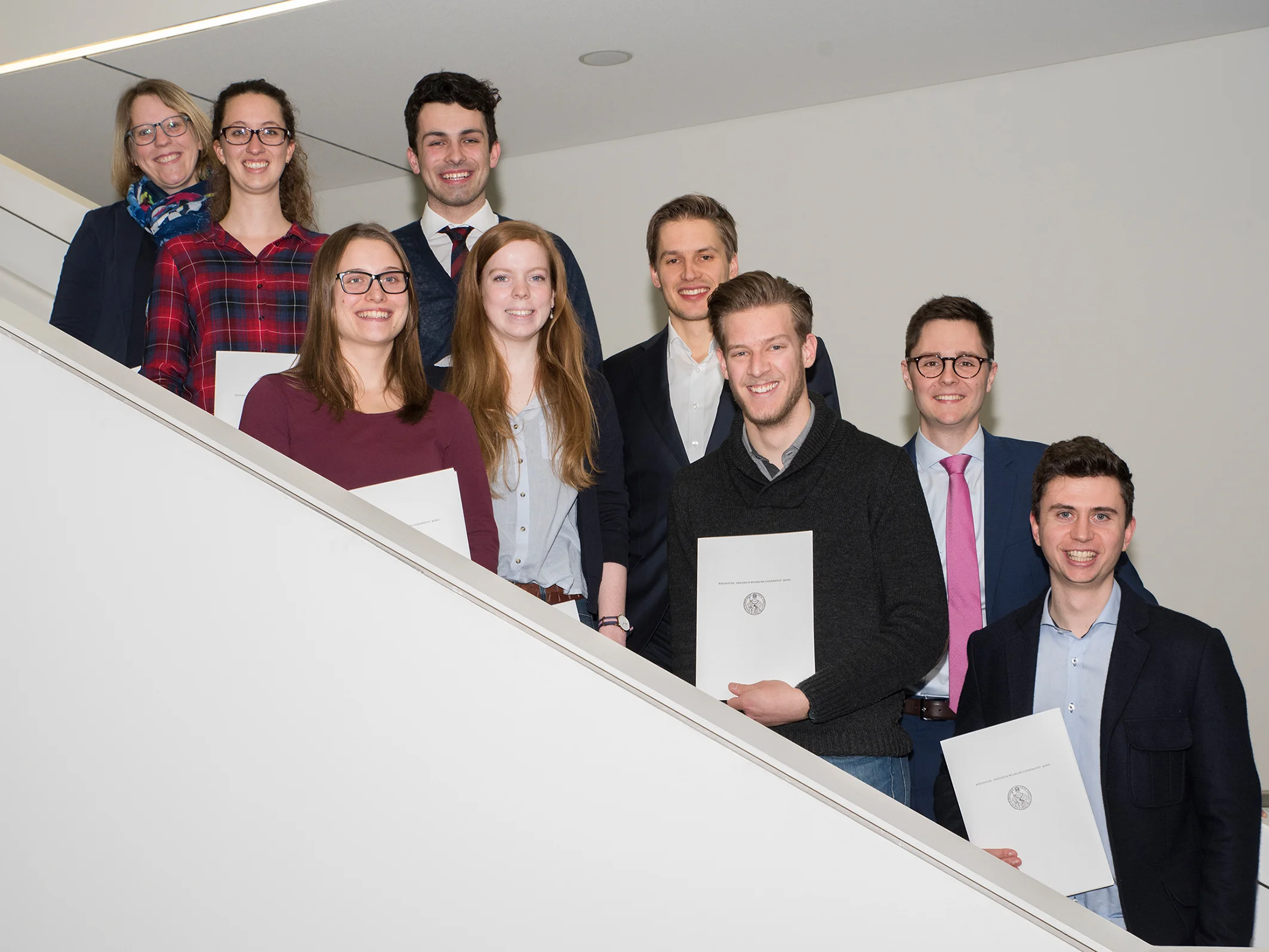 Die Preisträger (von links nach rechts):