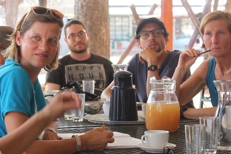 Wissenschaftler des NamTip-Teams