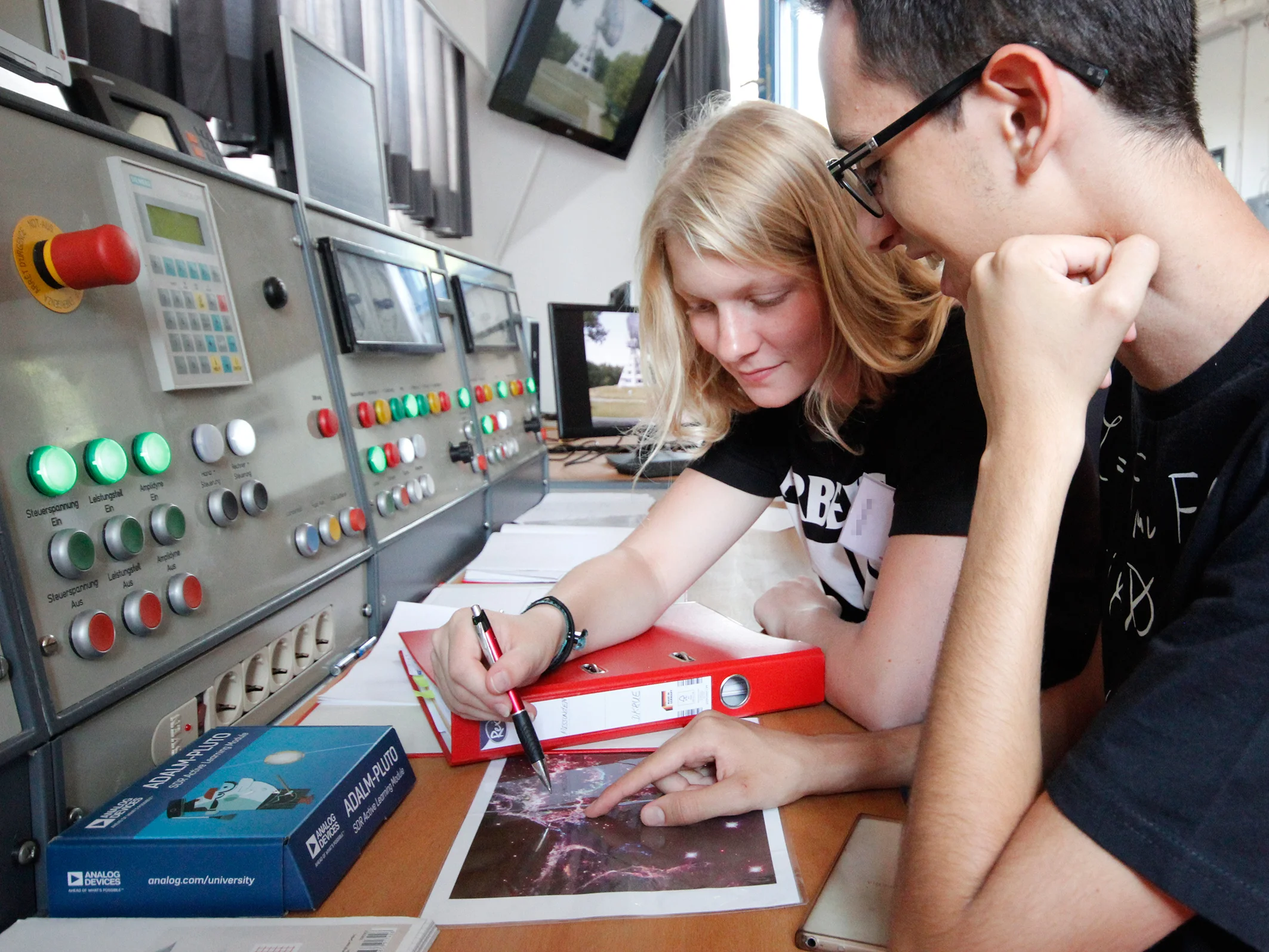 Bei der Schülerakademie Physik/Astronomie