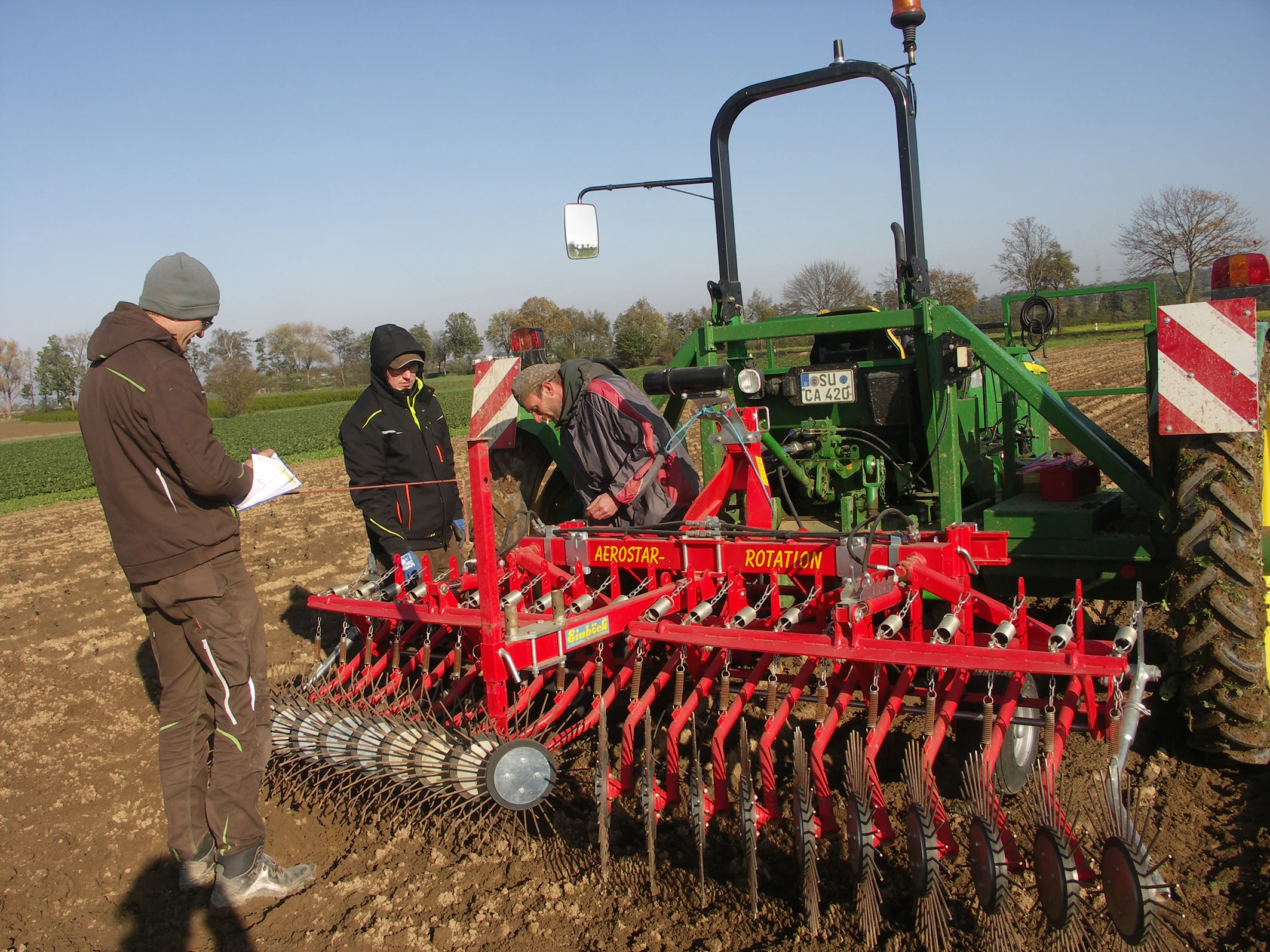 Mechanische Unkrautbekämpfung: