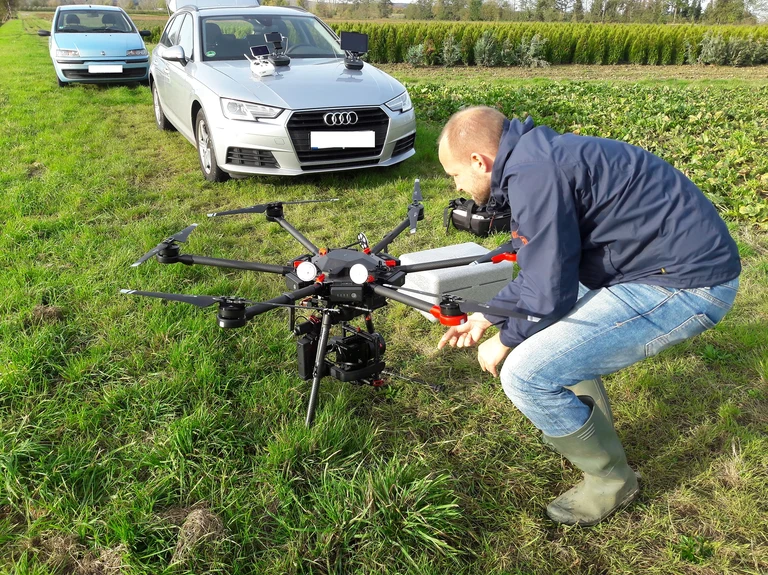 Philipp Lottes vom Start-Up Pheno-Inspect