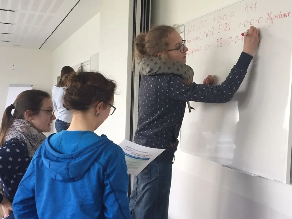 Auf einem Whiteboard